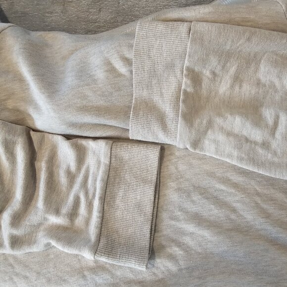 Lou & Gray Signaturesoft Cream Sweatshirt Size XXL Side Cinch Beige Cozy Casual - Picture 6 of 11